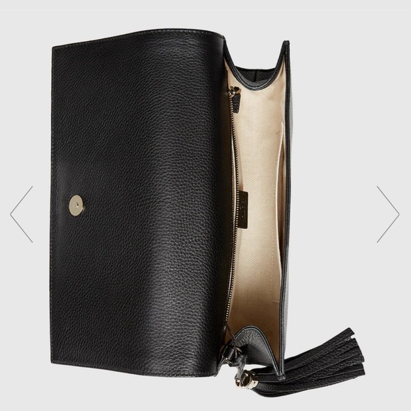 Gucci Soho Black Clutch - Picture 8 of 12